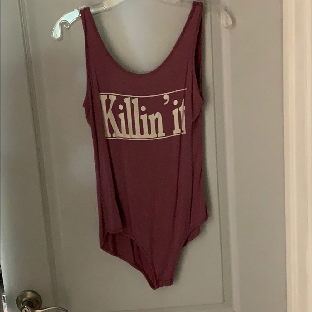 Killin It made by hot mess body suit